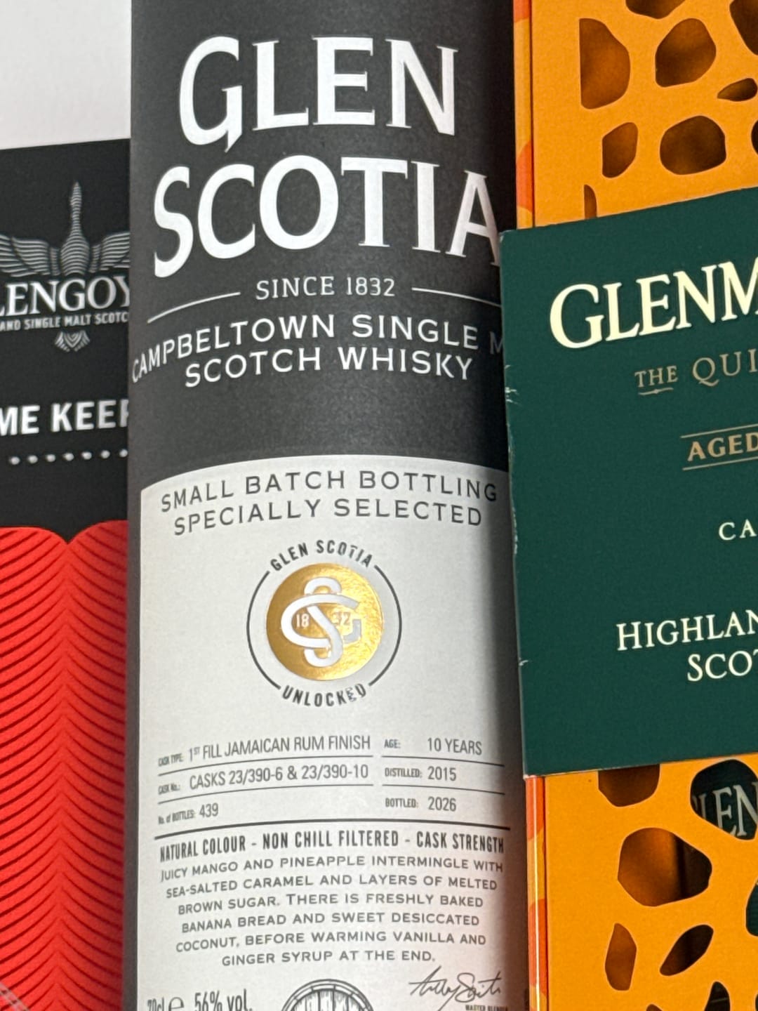 Customer photo review of Unlocked No.6 10 Year Old First Fill Jamaican Rum Finish Single Malt