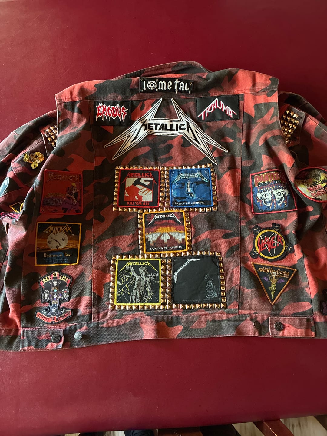 Customer photo review of Metallica - Kill 'Em All -  Square Patch
