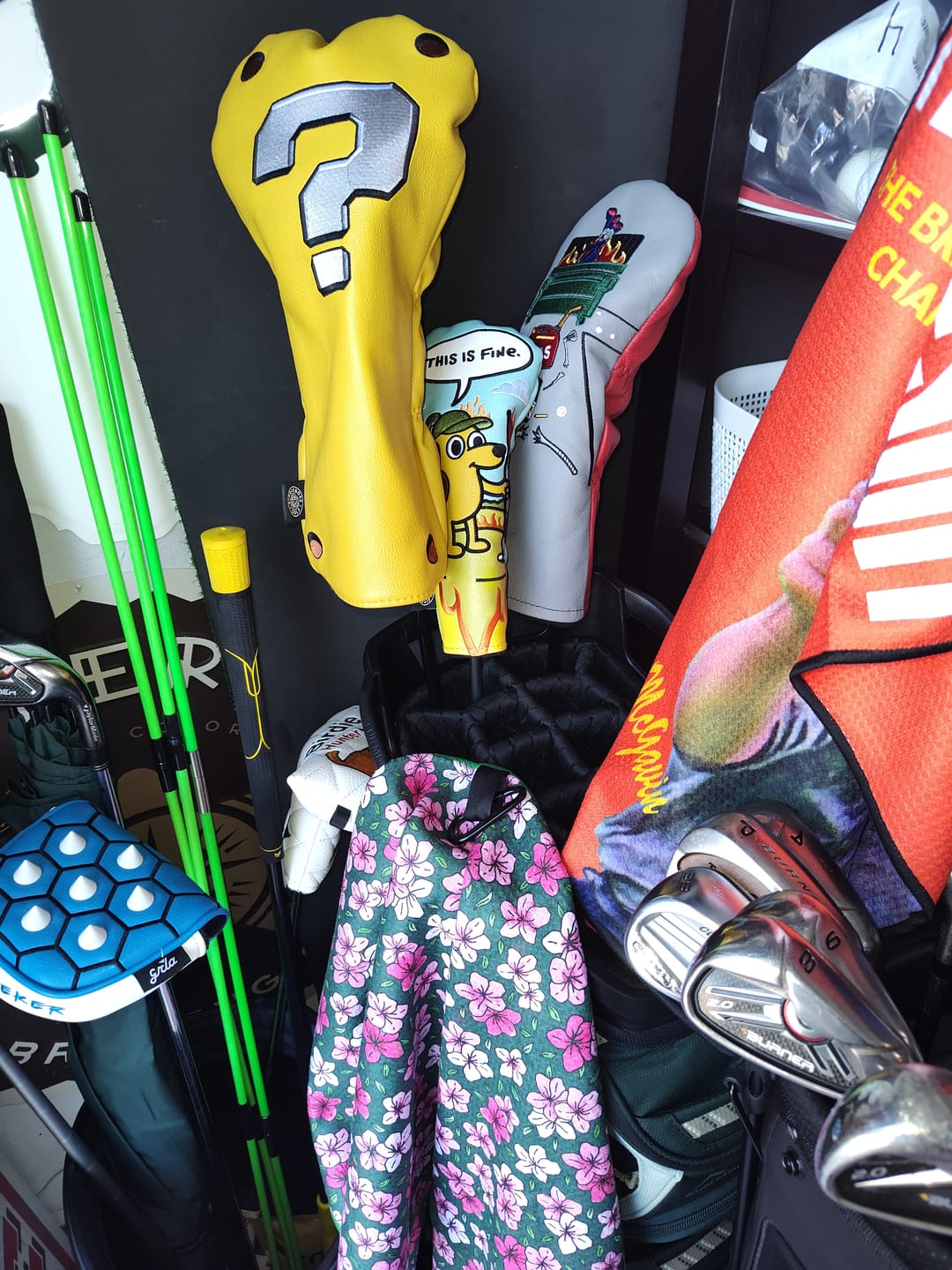 Customer photo review of Question Block Headcover