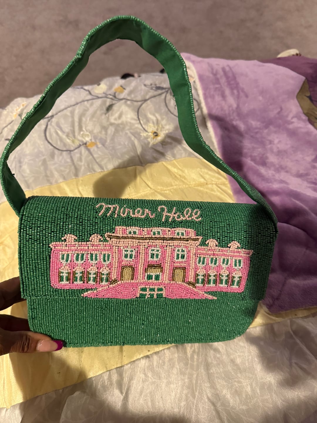 Customer photo review of Boule Exclusive -Ivy Bloom Beaded Bag