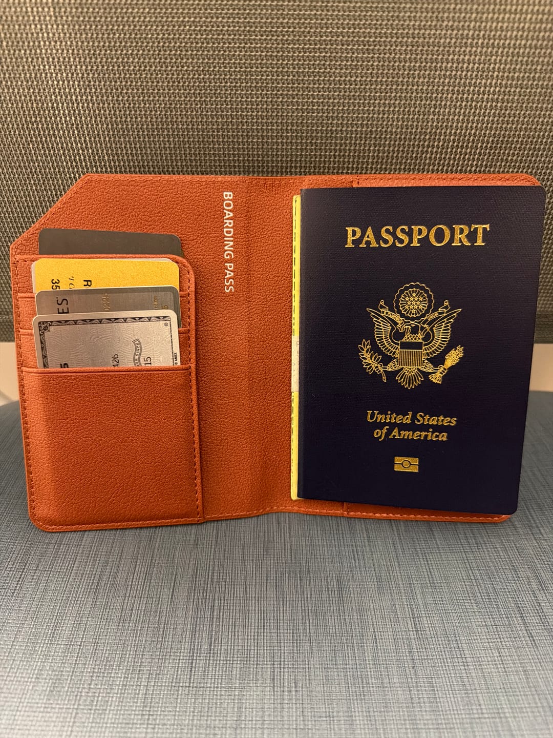 Customer photo review of Passport Holder Air
