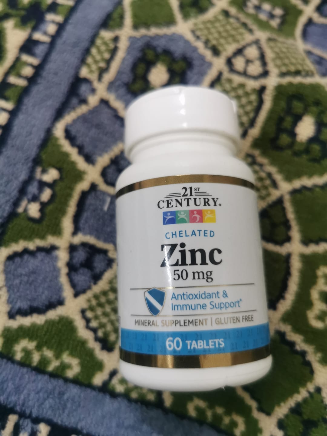 Customer photo review of 21st Century Zinc 50 mg (Chelated) - 60 Tablets
