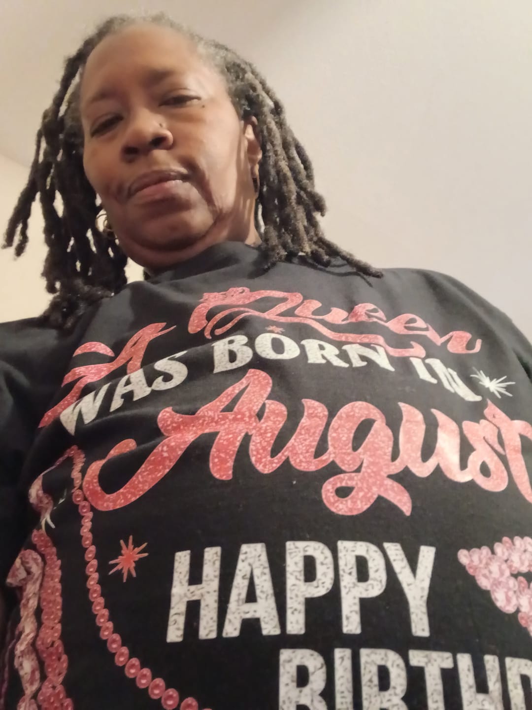 Customer photo review of 28TH AUGUST QUEEN UNISEX SHIRT