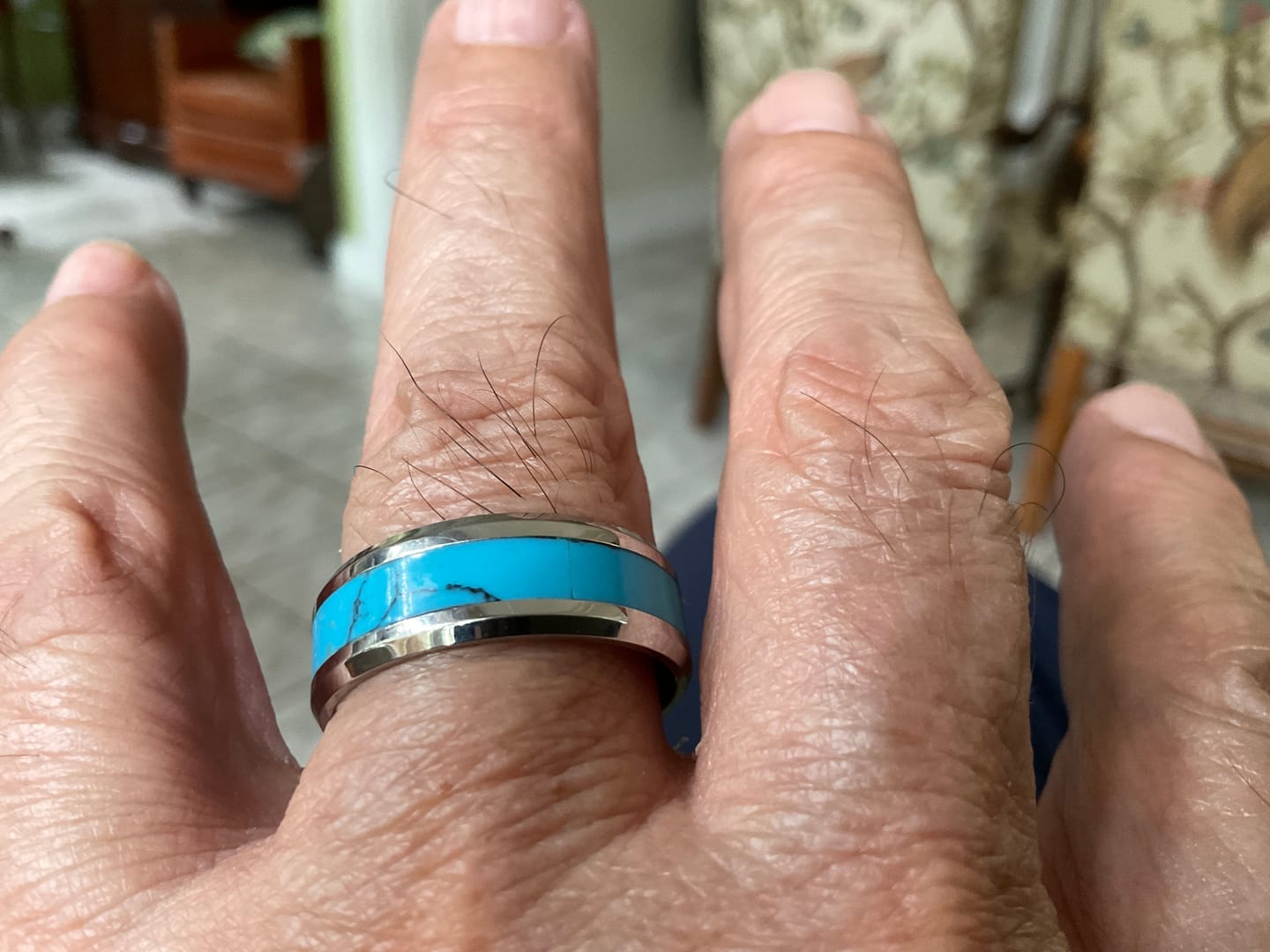 Customer photo review of TURQUOISE BAND.