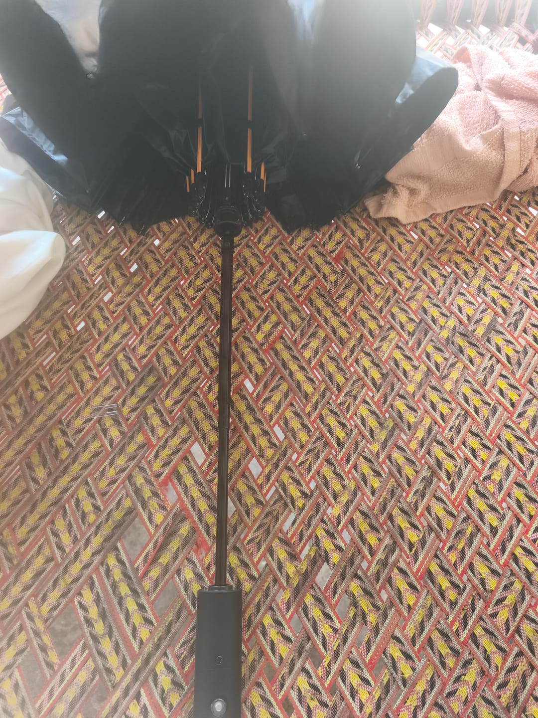 Customer photo review of UV Protected Umbrella with Torch - Unbreakable | Windproof | Waterproof