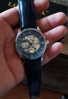 Customer photo review of Reloj Amox Skeleton Automático