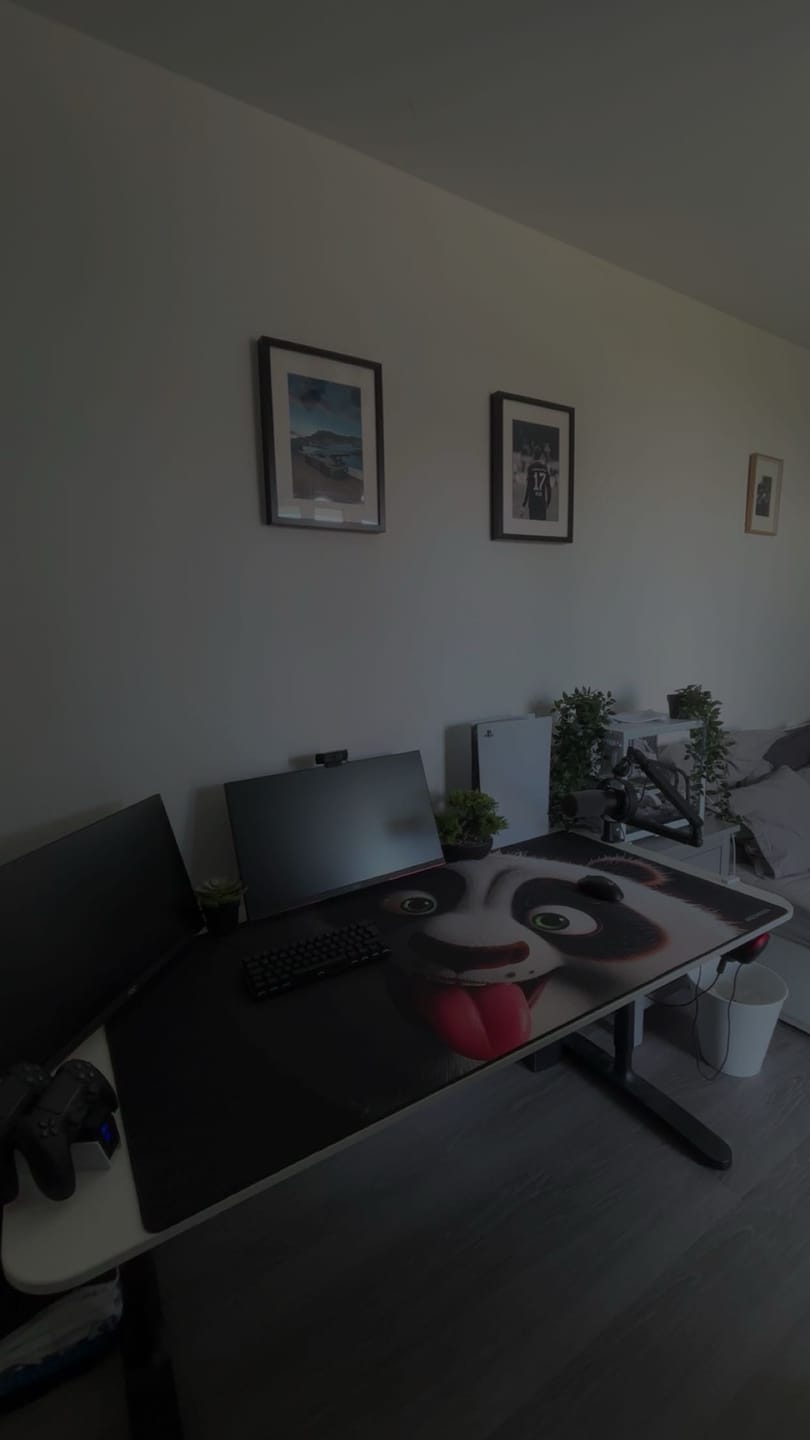Customer photo review of Customizable Gaming Mousepad
