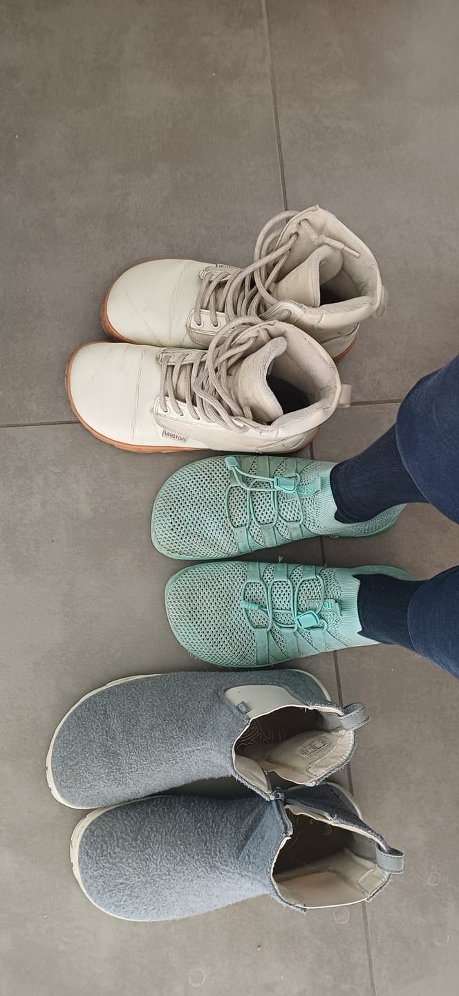 Customer photo review of Vaistoa Hurmos 2 | Casual Winter Barefoot Boots