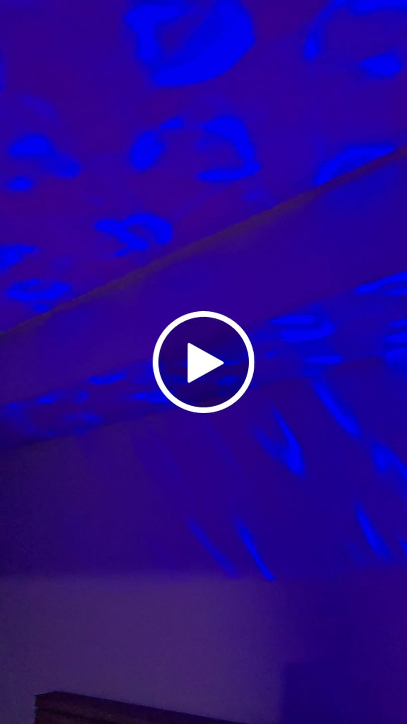 Customer video review of 🦖🎁360° Smart Holographic Starry Sky Projector (HD Smart Dynamic 5D)