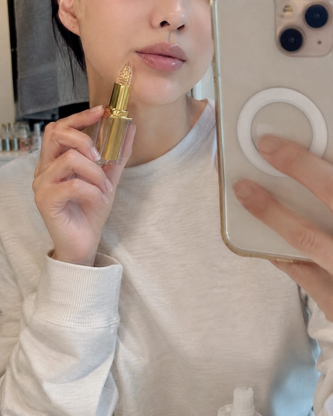 Customer photo review of Golden Kiss Transparente
