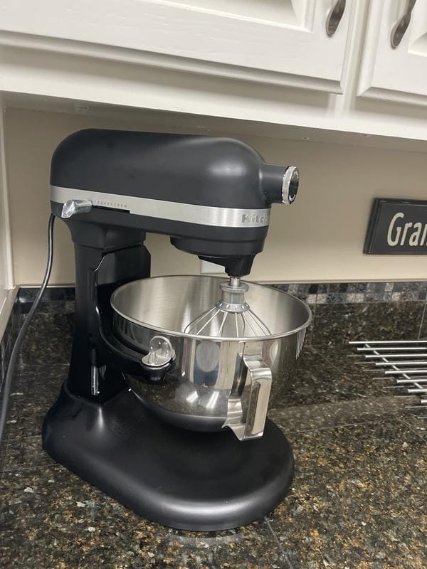 Customer photo review of KitchenAid® 7 Quart Bowl-Lift Stand Mixer