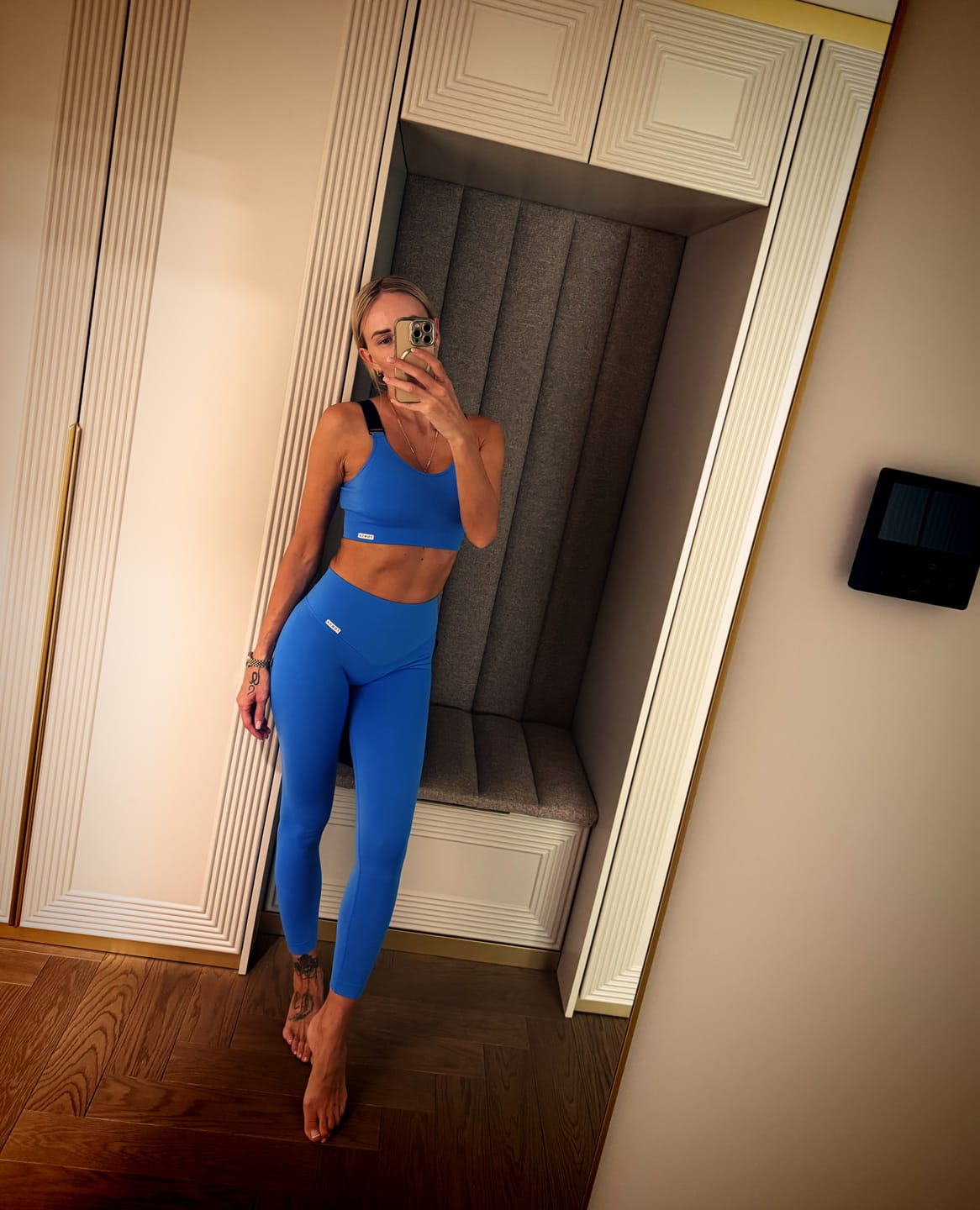 Customer photo review of Sportinė liemenėlė FGM04 „Denise Gym Fashion” - žydra