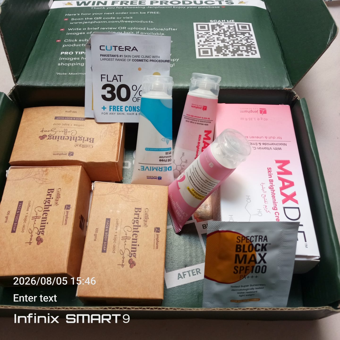 Customer photo review of Maxdif Brightening Cream