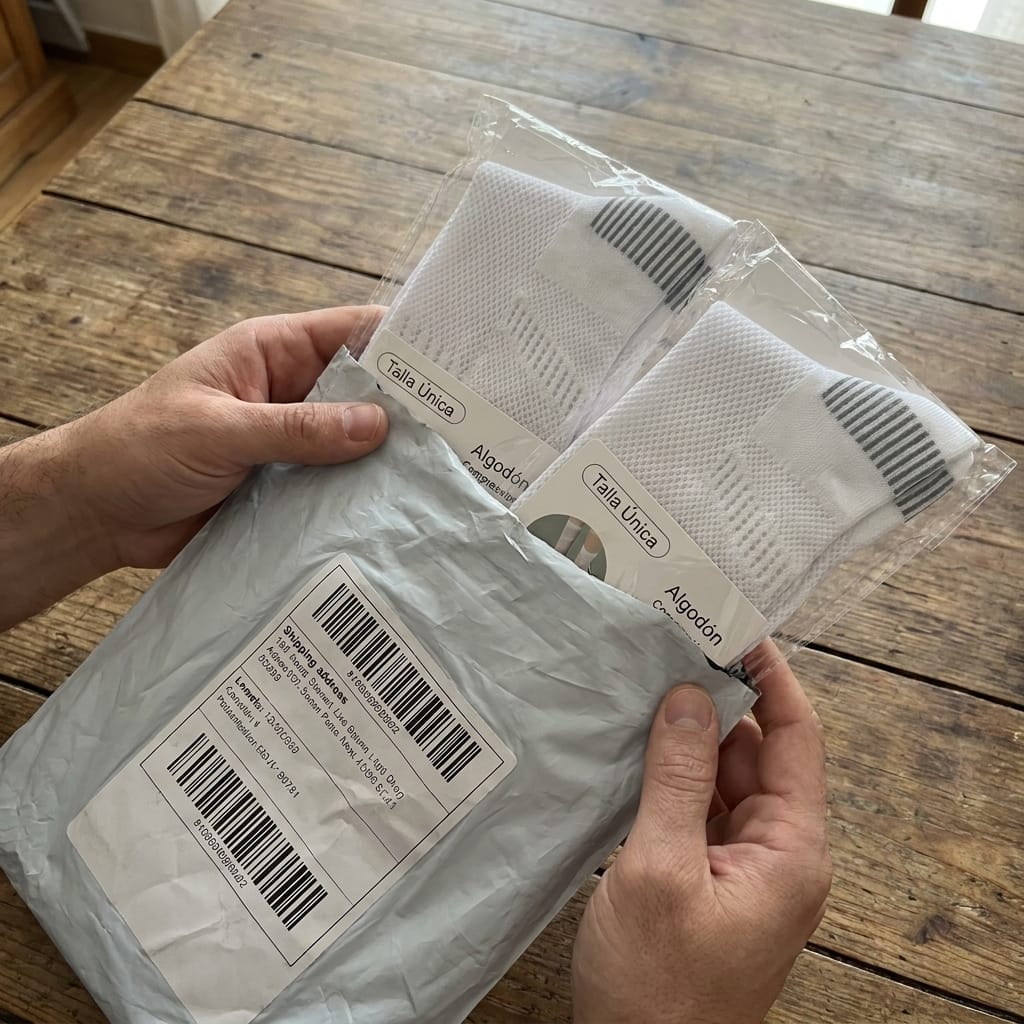 Customer photo review of The 12-Hour Sock