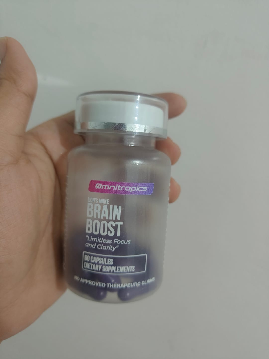 Customer photo review of Omnitropics™ Brain Boost Premium Lion's Mane (25% OFF)