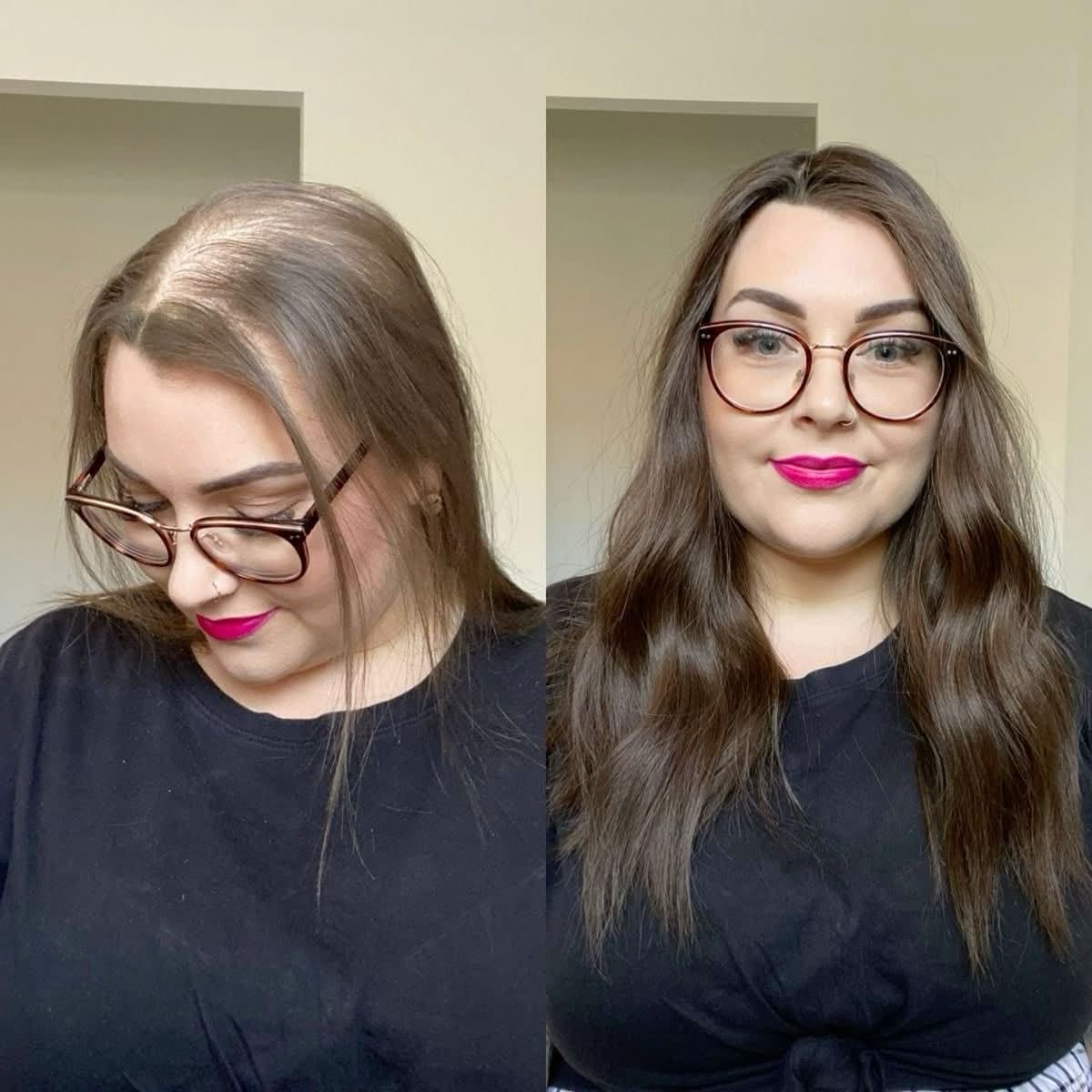 Customer photo review of Savon Capillaire Anti-Chute & Densité
