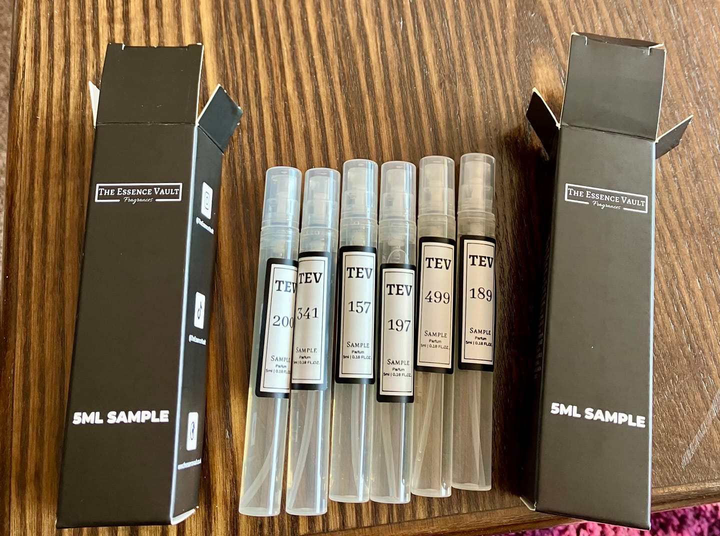 Customer photo review of The Bestsellers Starter Kit: 6x5ml Collection