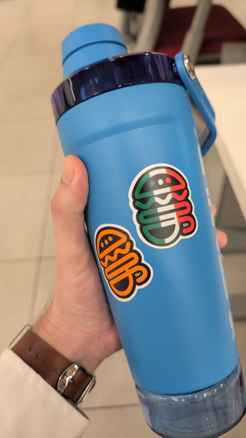 Customer photo review of Stickers Laminados Mate - Personalizadas