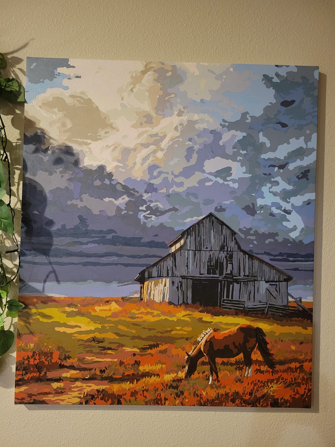 Customer photo review of Peaceful Horse Old Barn