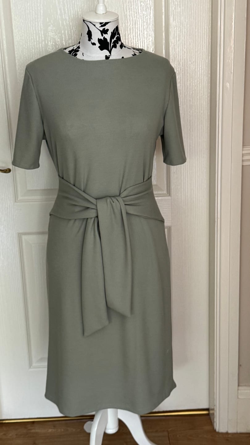 Customer photo review of Sage Green Knit Jersey Fabric