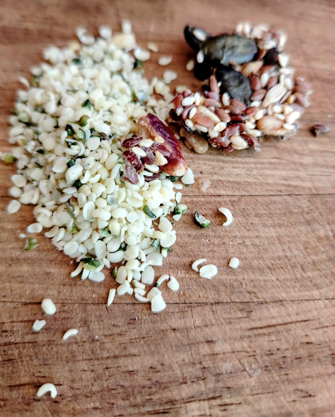 Customer photo review of Organic Hemp Seeds
