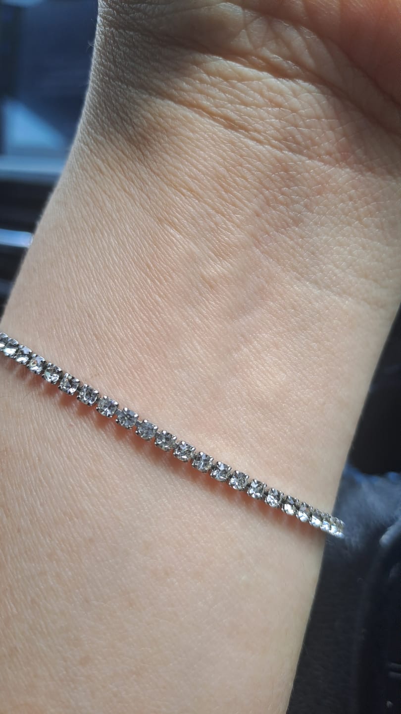 Customer photo review of Ella Tennis Bracelet