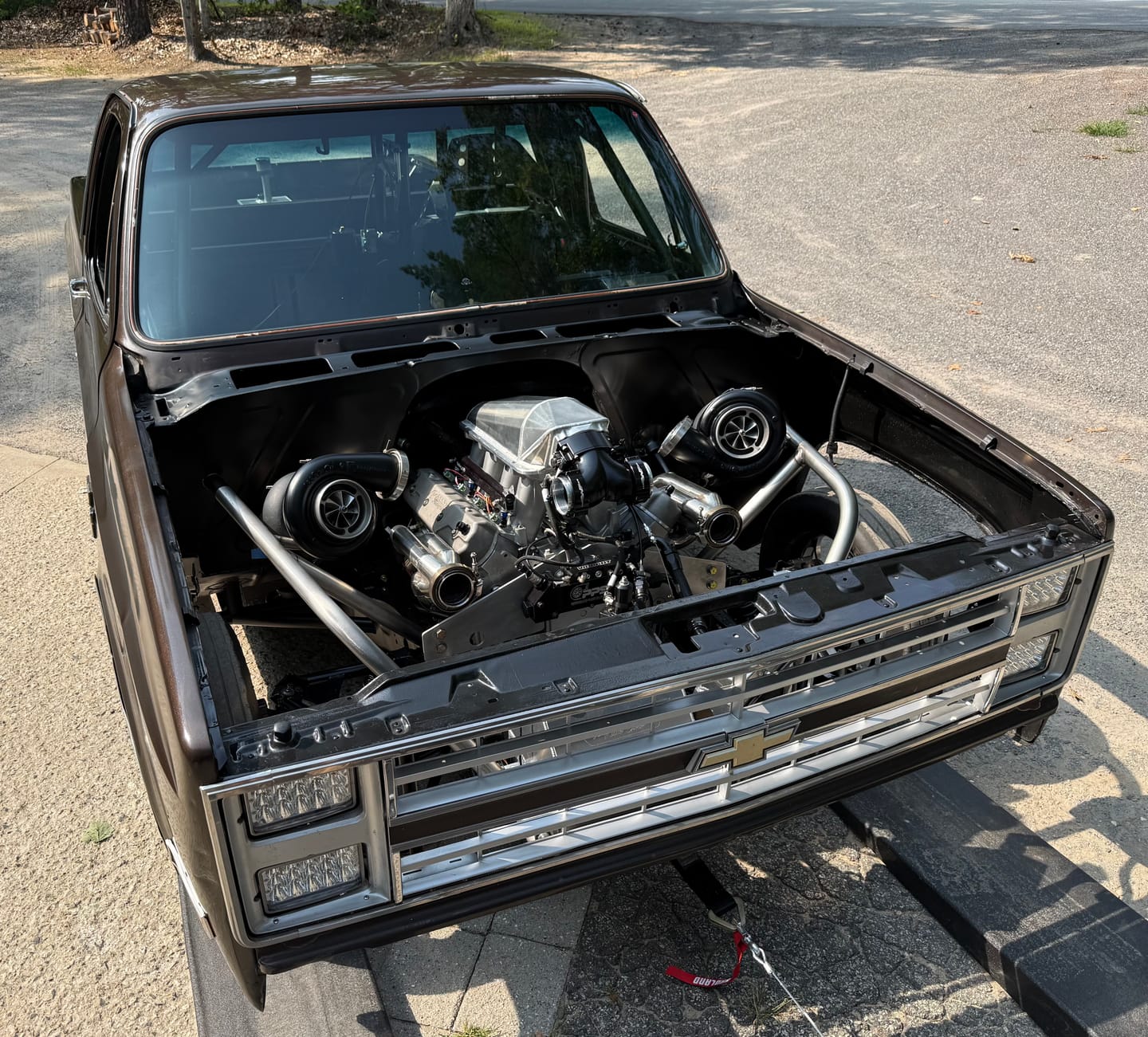 Customer photo review of Attachment Only: 102mm Billet Dual 'T' 180° w/ 3" Quick Seal - BLACK (10-14013BLK)
