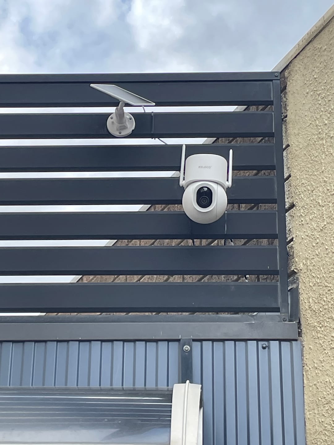 Customer photo review of KeldCo Solar Camera 3.0 128GB Perimeter Kit