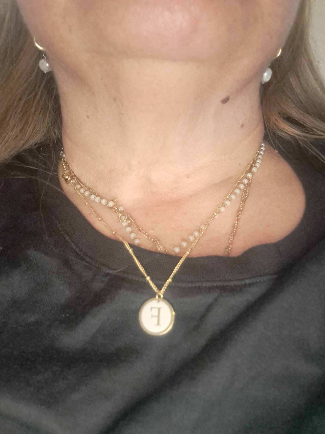 Customer photo review of Colar Sofia Personalizado