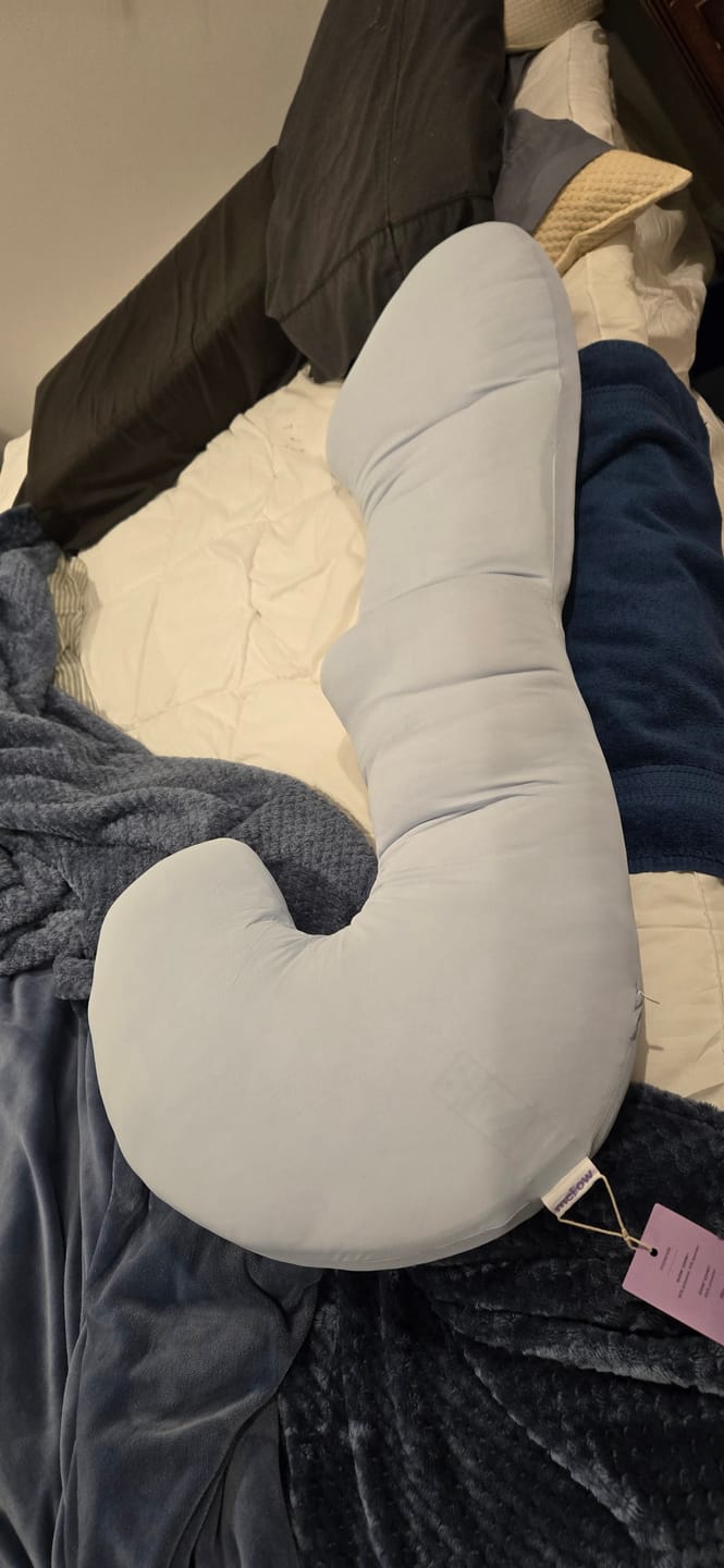 Customer photo review of BodyAlign Plus+ Cooling Pillow