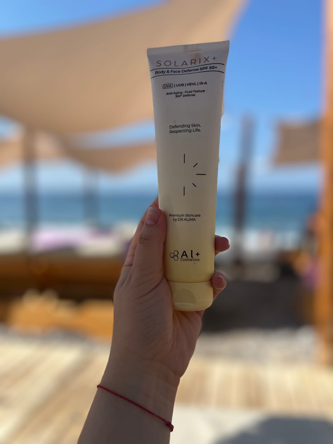 Customer photo review of SOLARIX+ Body Defense SPF 50+