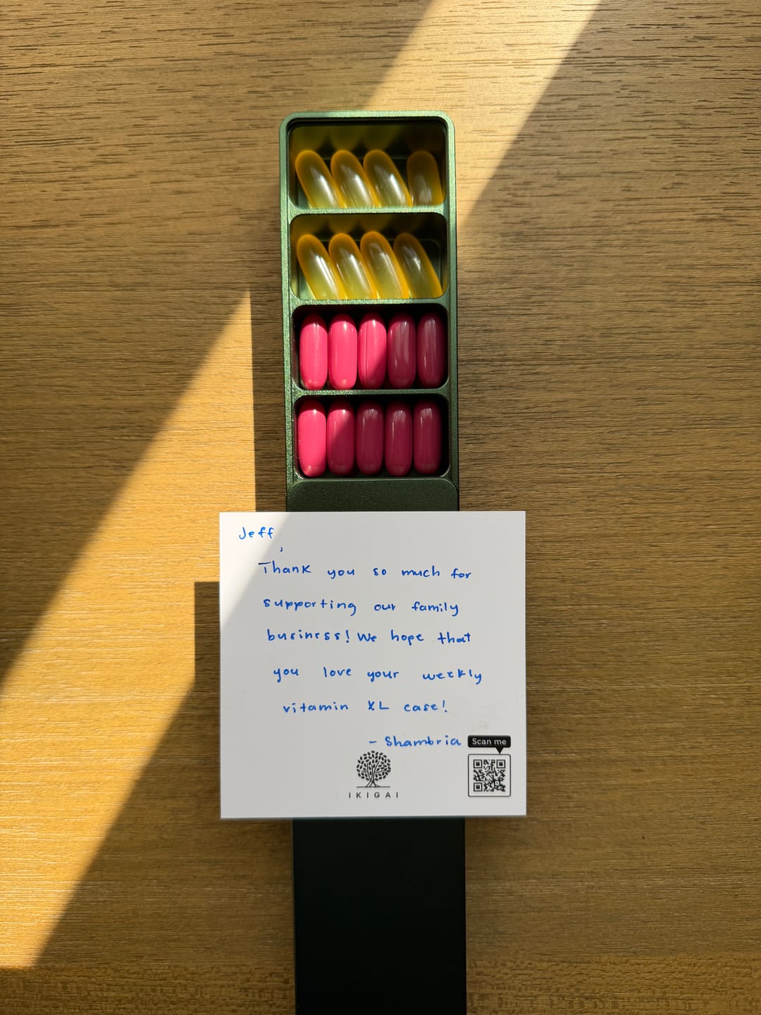 Customer photo review of Weekly Case