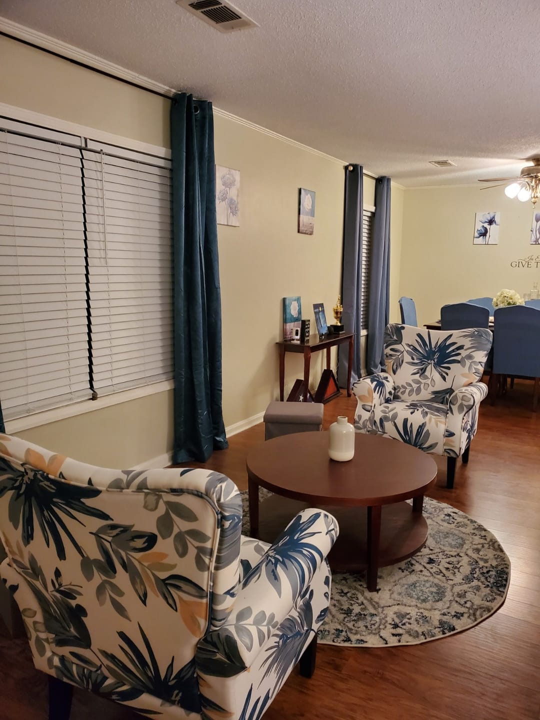 Customer photo review of Allston High Back Upholstered Accent Armchair