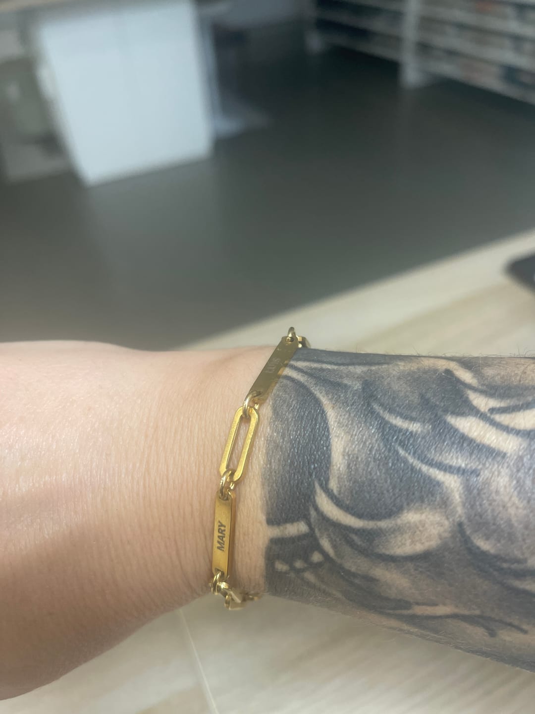 Customer photo review of Pulseira Matilde