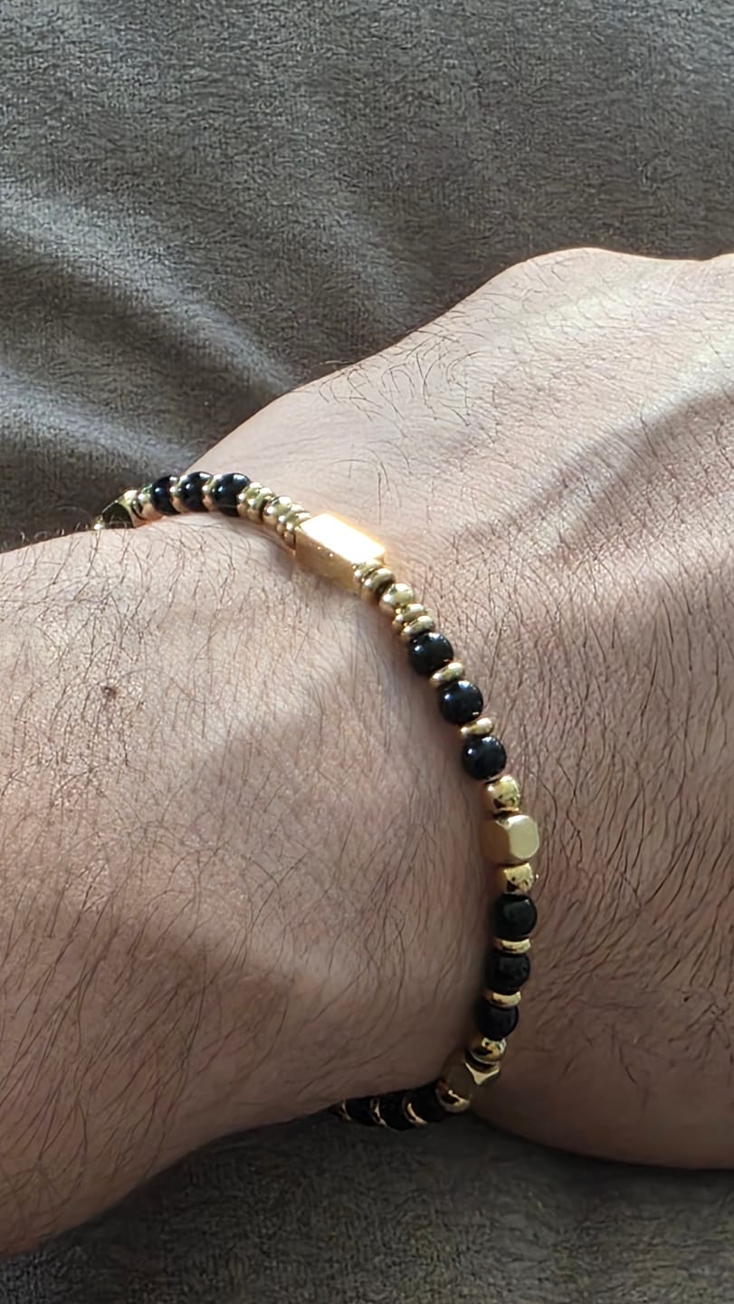 Customer photo review of Black Onyx Bracelet