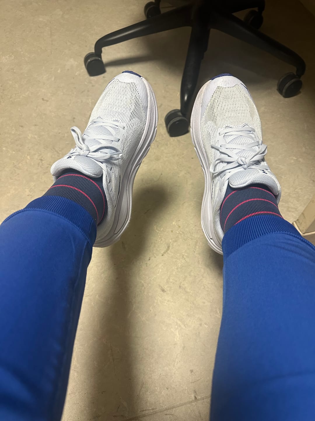 Customer photo review of NurseStrong Performance Compression Socks