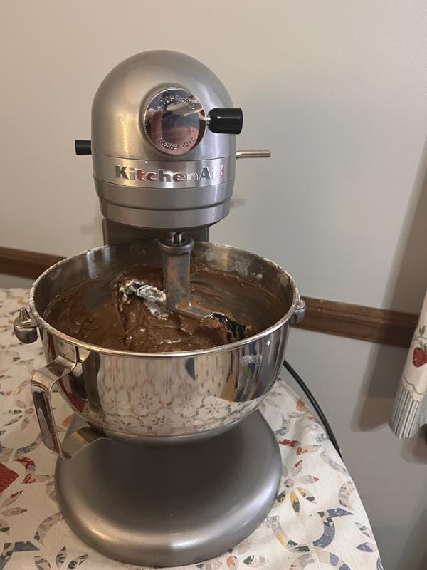 Customer photo review of KitchenAid® 7 Quart Bowl-Lift Stand Mixer