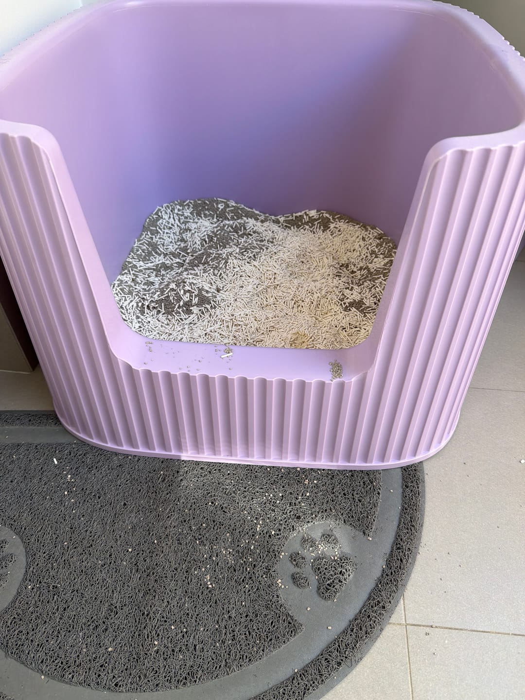 Customer photo review of MICHU XXL Stella Cat Litter Box
