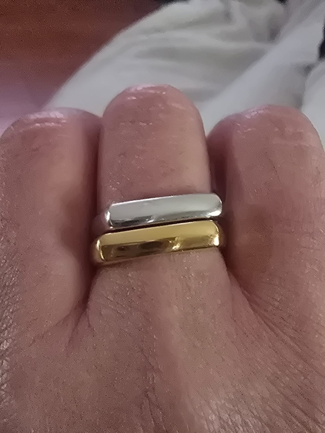 Customer photo review of Anel Hera Personalizável