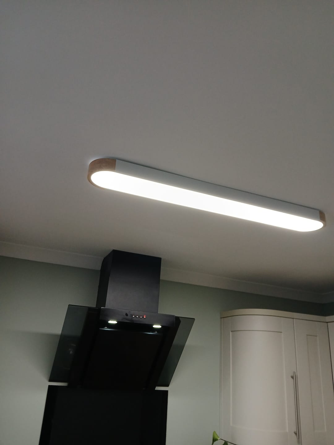 Customer photo review of Modern Dimmable Integrated LED Ceiling Light