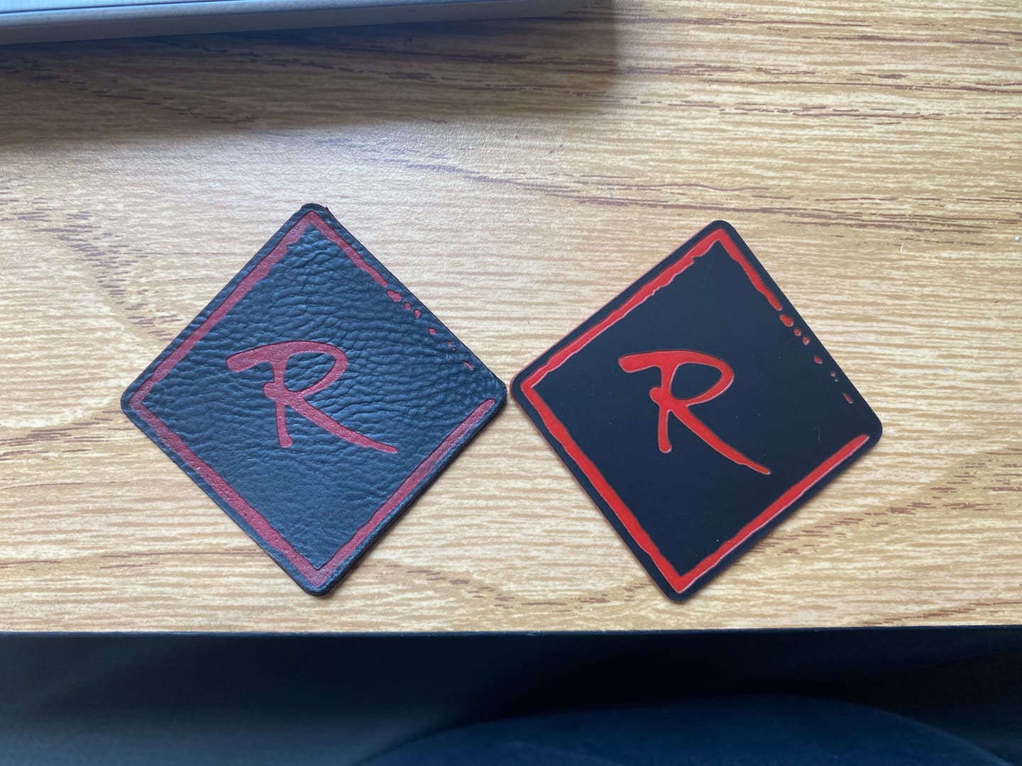 Customer photo review of Acrylic Panel -  Black / Red  (12"x24") - 1/16” thickness