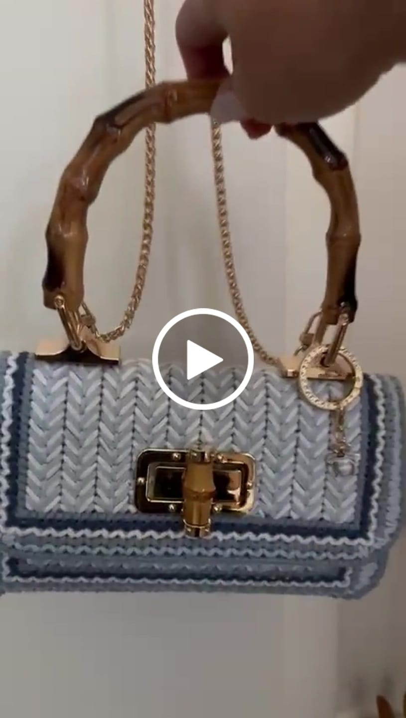 Customer video review of Linden Whisper Clutch Cross Stitch DIY kit