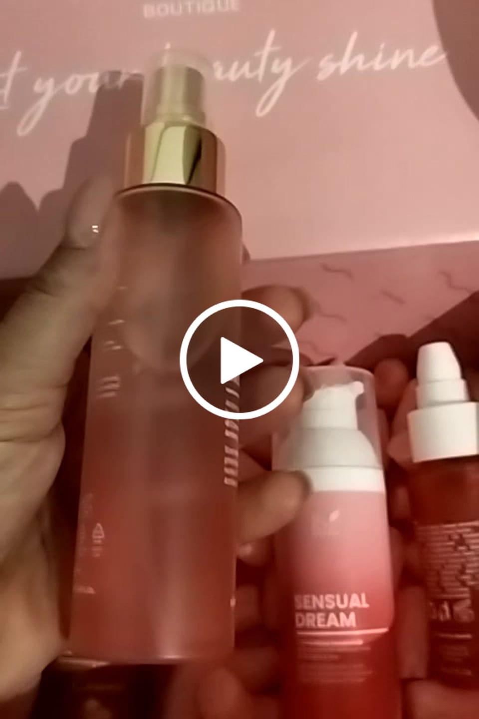 Customer video review of Sensual Dream - Acqua Profumata
