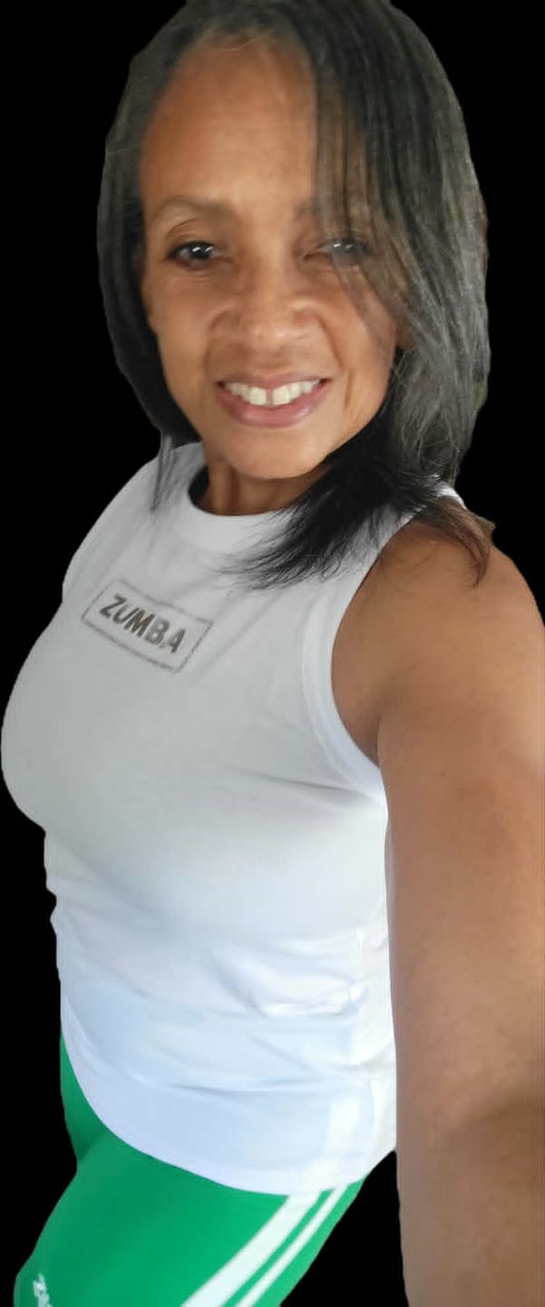 Customer photo review of Dale-Z High Neck Racerback Tank