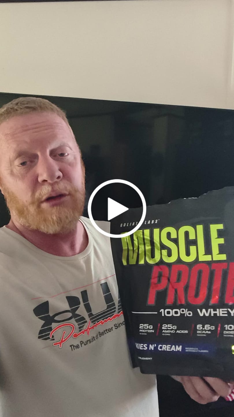 Customer video review of 100% Whey Protein Powder