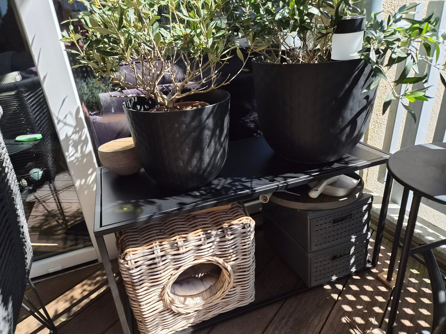 Customer photo review of MONROE - Table basse industrielle en métal noir