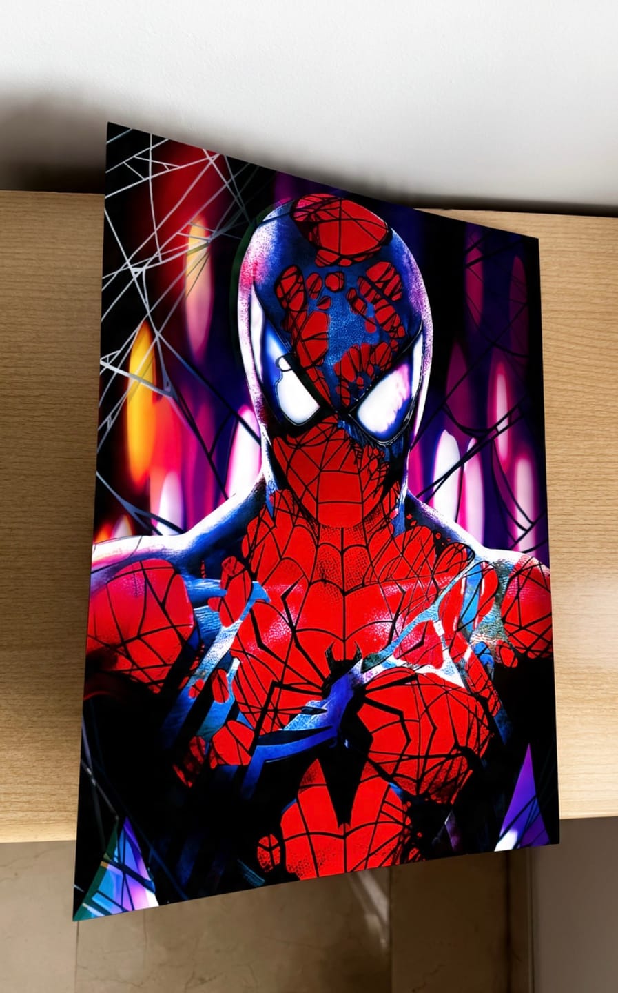 Customer photo review of Poster Spiderman 3D
