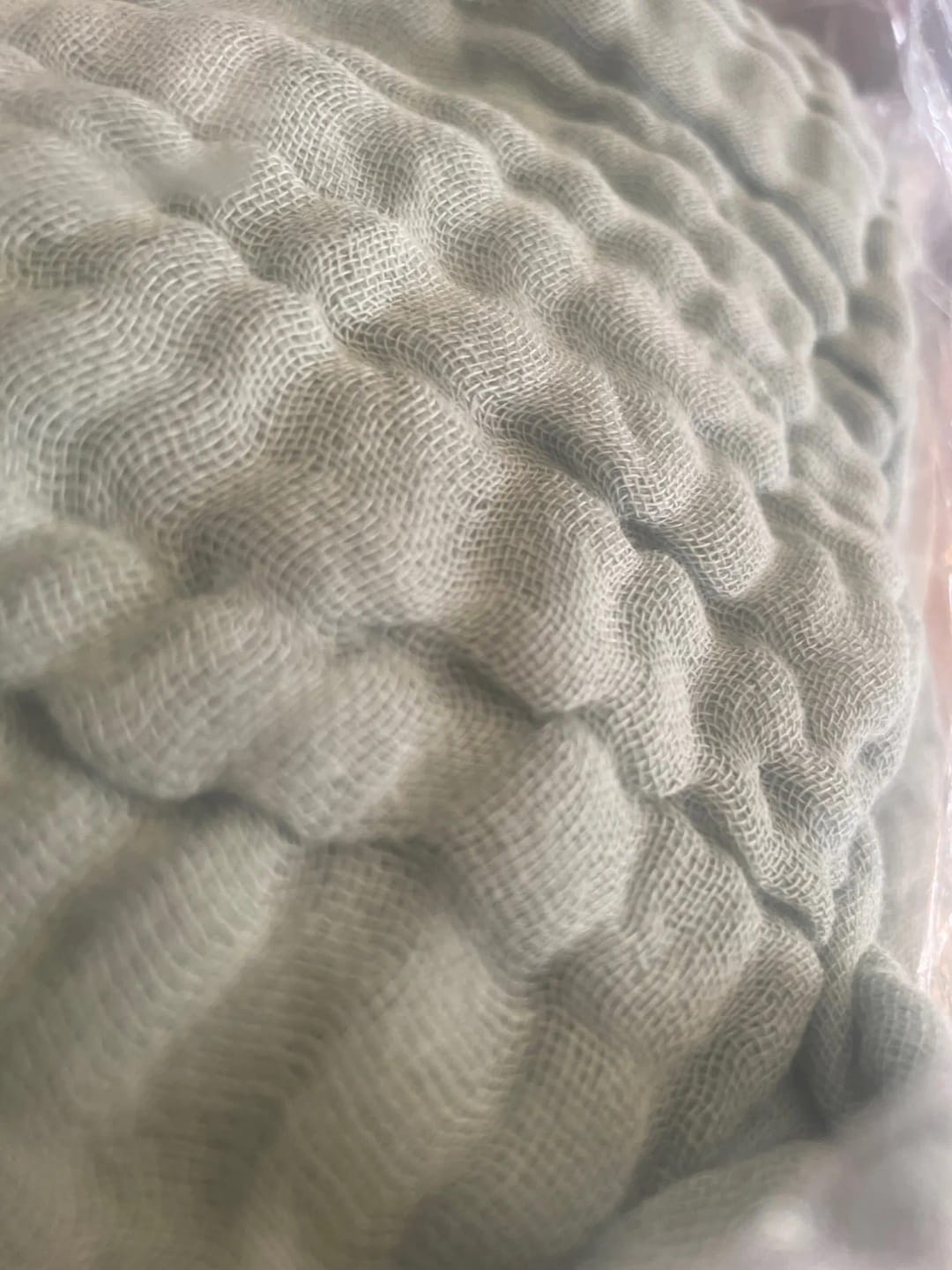 Customer photo review of Kuscheldecke Musselin für jede Jahreszeit