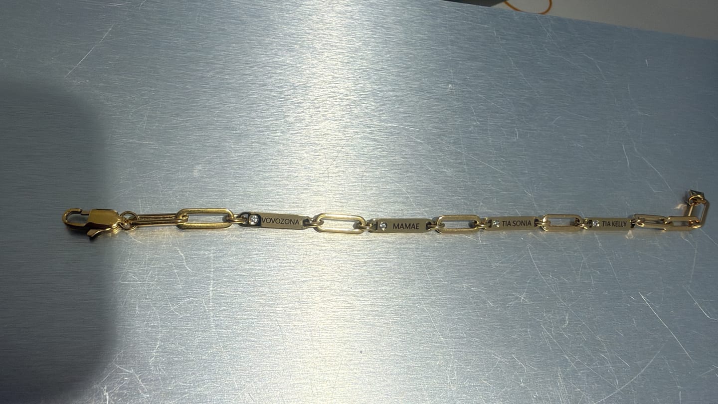 Customer photo review of Pulseira Matilde