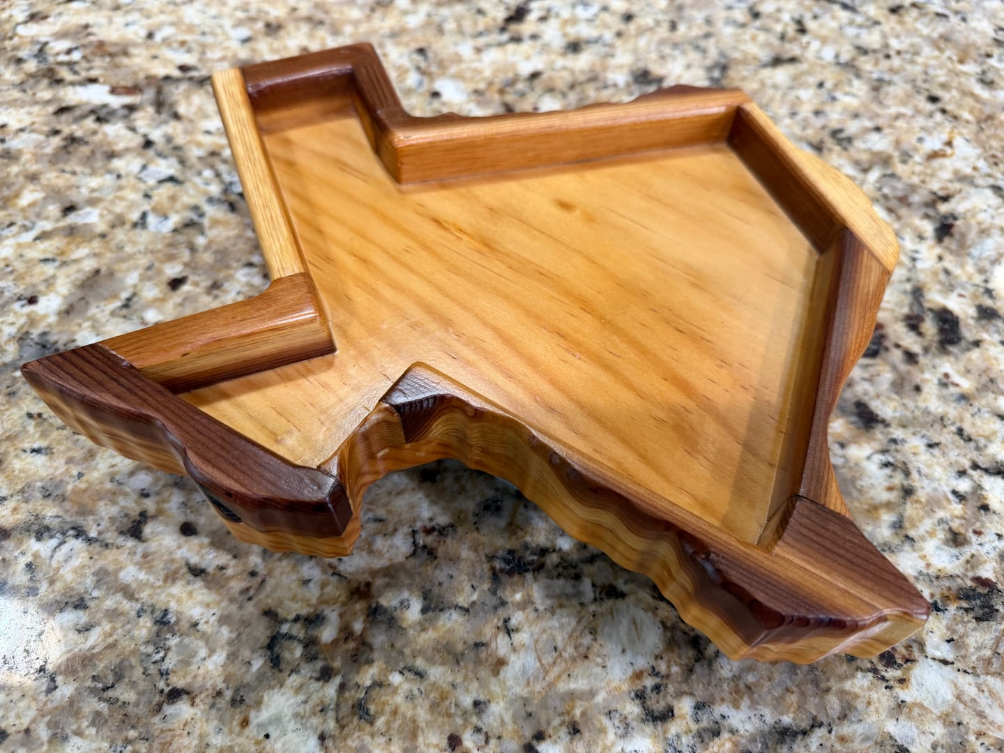 Customer photo review of Unfinished Wood Texas Shape - State - Craft - up to 46" DIY